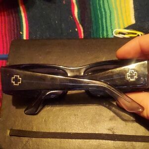 Retro Bad A$$ Indigo / Almost Purple Sun Glasses By Spy